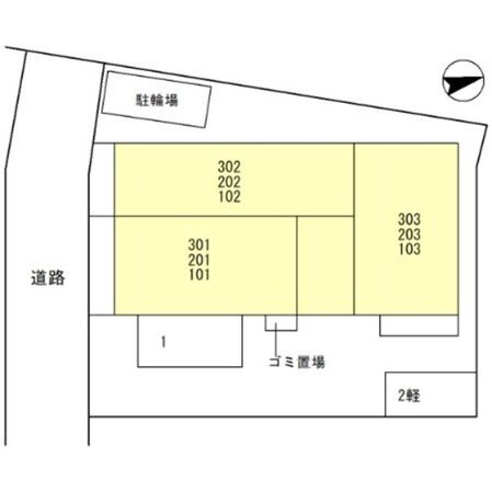 中央市場前駅 徒歩9分 2階の物件外観写真